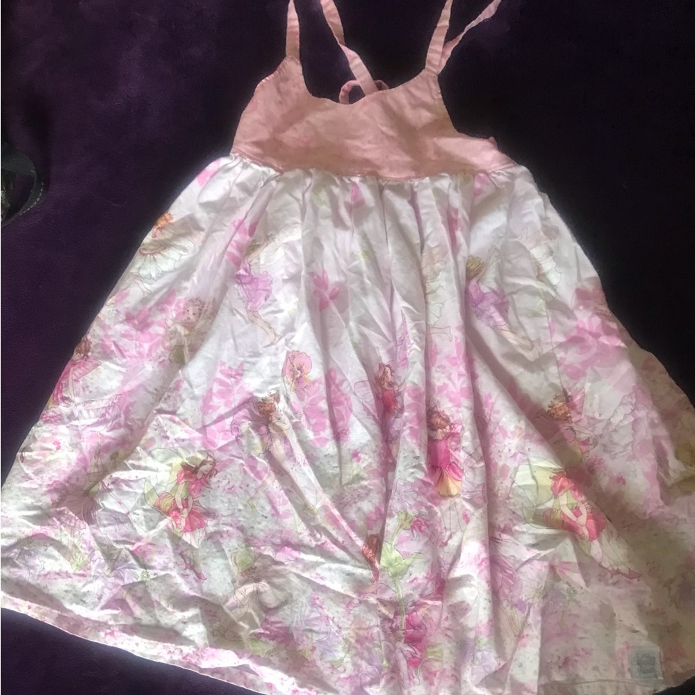 Pink and White Floral Dress, Maddy James